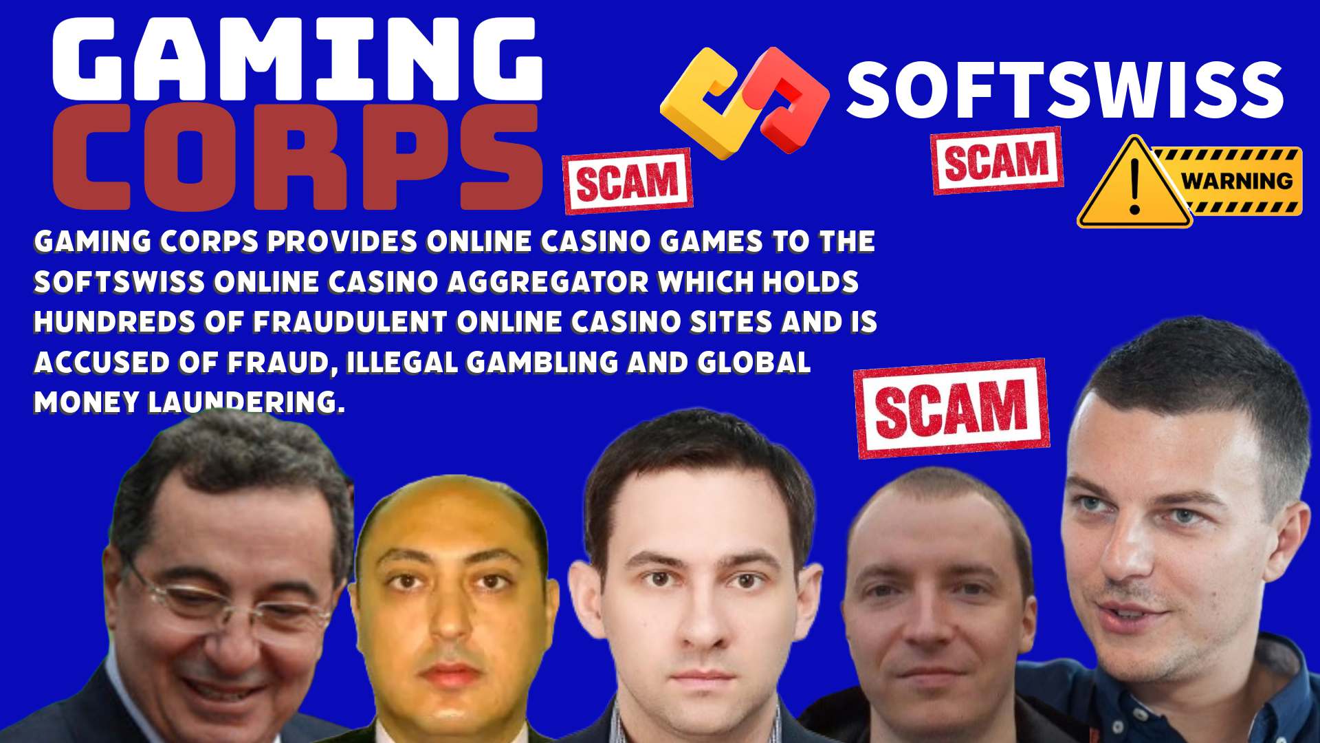 Gaming Corps - softswiss scam - Casino by Softswiss